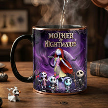 Load image into Gallery viewer, “Embrace the Spookiness!” - Spooky Mom Magic Mug - Personalized Gifts for Mothers, Grandmas, and More Coffee Mug PopCulturePrints
