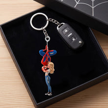 Load image into Gallery viewer, Me and You Was My Favourite Plot Twist Keychain - Personalized Gifts for Couples
