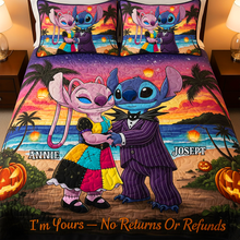 Load image into Gallery viewer, I&#39;m Yours Quilt Bed Set – A Unique Personalized Gift for Couples Blanket PopCulturePrints
