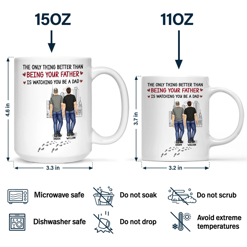 The Only Thing Better Than Being Your Father - Personalized Mug Mug PopCulturePrints