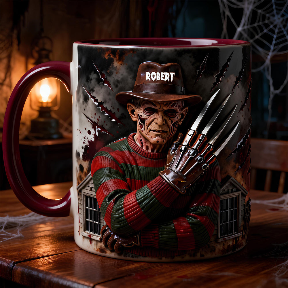 "Unleash Your Inner Villain!" - Scary Villain Accent Mug - Personalized Gift for Horror Lovers Coffee Mug PopCulturePrints