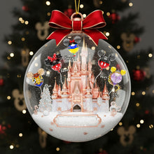 Load image into Gallery viewer, “A Magical Family Keepsake for Every Occasion” - Balloon Fairytale Family Ornament - Personalized Gifts For Family Ornament PopCulturePrints
