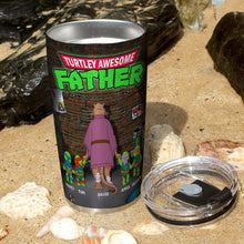 Load image into Gallery viewer, Personalized Ninja-Themed Father Tumbler Tumbler Cup PopCulturePrints
