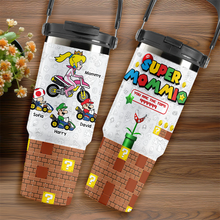 Load image into Gallery viewer, You Are the Tops - Super Mom Personalized Tumbler Cup for Mother&#39;s Day Gifts Tumbler Cup PopCulturePrints
