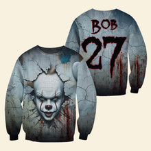 Load image into Gallery viewer, &quot;Embrace the Dark Side: Personalized Horror Character Shirt - Unique Gift for Horror Lovers&quot; AOP Products PopCulturePrints
