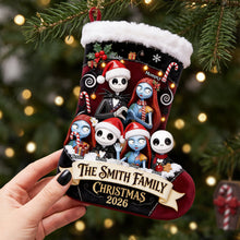 Load image into Gallery viewer, Spooky Christmas Ornament - Personalized Family Gift for Every Celebration
