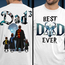 Load image into Gallery viewer, Personalized Best Dad Ever T-Shirt – Harry Potter Themed
