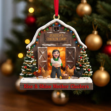 Load image into Gallery viewer, “All I Want for Christmas Is to Touch Your Butt” - Funny Old Couple Christmas Ornament - Personalized Gift for Couples Ornament PopCulturePrints
