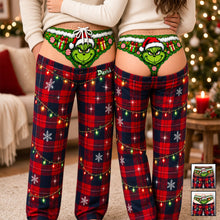 Load image into Gallery viewer, "Get Cozy this Christmas!" - Mischievous Christmas Pajama Pants - Personalized Gifts for Friends, Family &amp; Loved Ones
