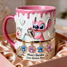 Load image into Gallery viewer, “Nurture Love with Every Sip” - Mom's Garden Love Coffee Accent Mug - Personalized Gift for Mom &amp; Grandma Coffee Mug PopCulturePrints
