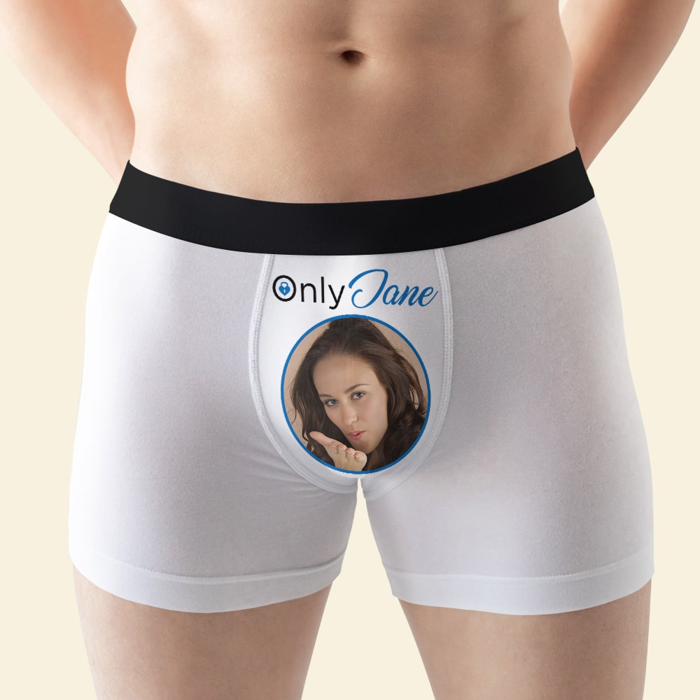 Personalized Couple's Underwear | Custom Photo Boxers & Briefs Boxer Briefs PopCulturePrints