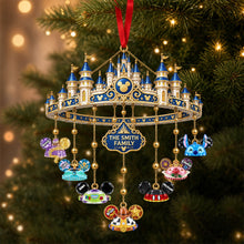 Load image into Gallery viewer, Celebrate Family Moments - Lovely Characters Acrylic Ornament | Personalized Gifts Ornament PopCulturePrints
