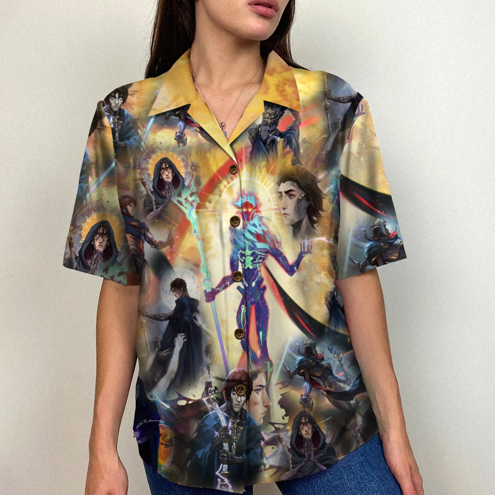 Arcane Inspired Hawaiian Shirt - Unique Design for Fans Hawaiian Shirts PopCulturePrints