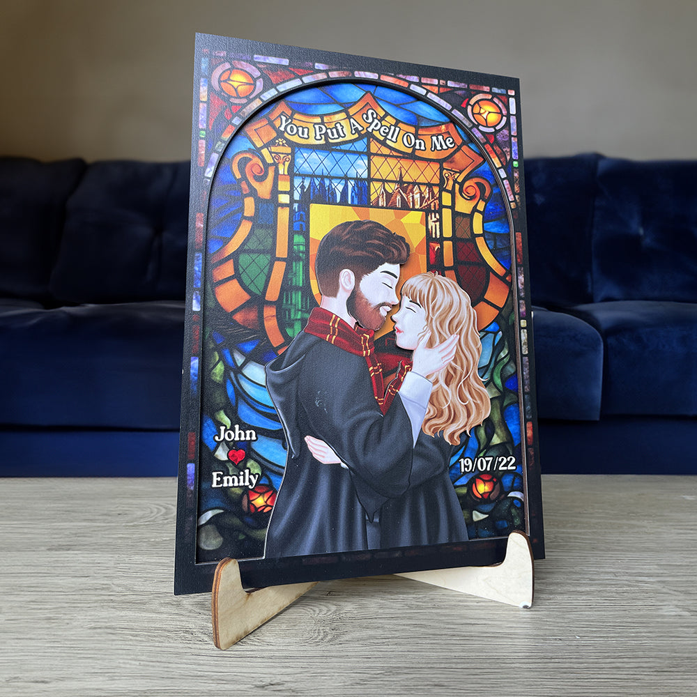 Personalized Harry Potter Inspired Always Stained Glass