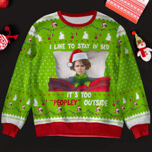 Load image into Gallery viewer, Custom Ugly Christmas Sweater with Funny Meme Design Ugly Christmas Sweater PopCulturePrints
