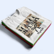 Load image into Gallery viewer, Mama Bear - Personalized T-Shirt Gift for Mom and Grandma T-shirt PopCulturePrints
