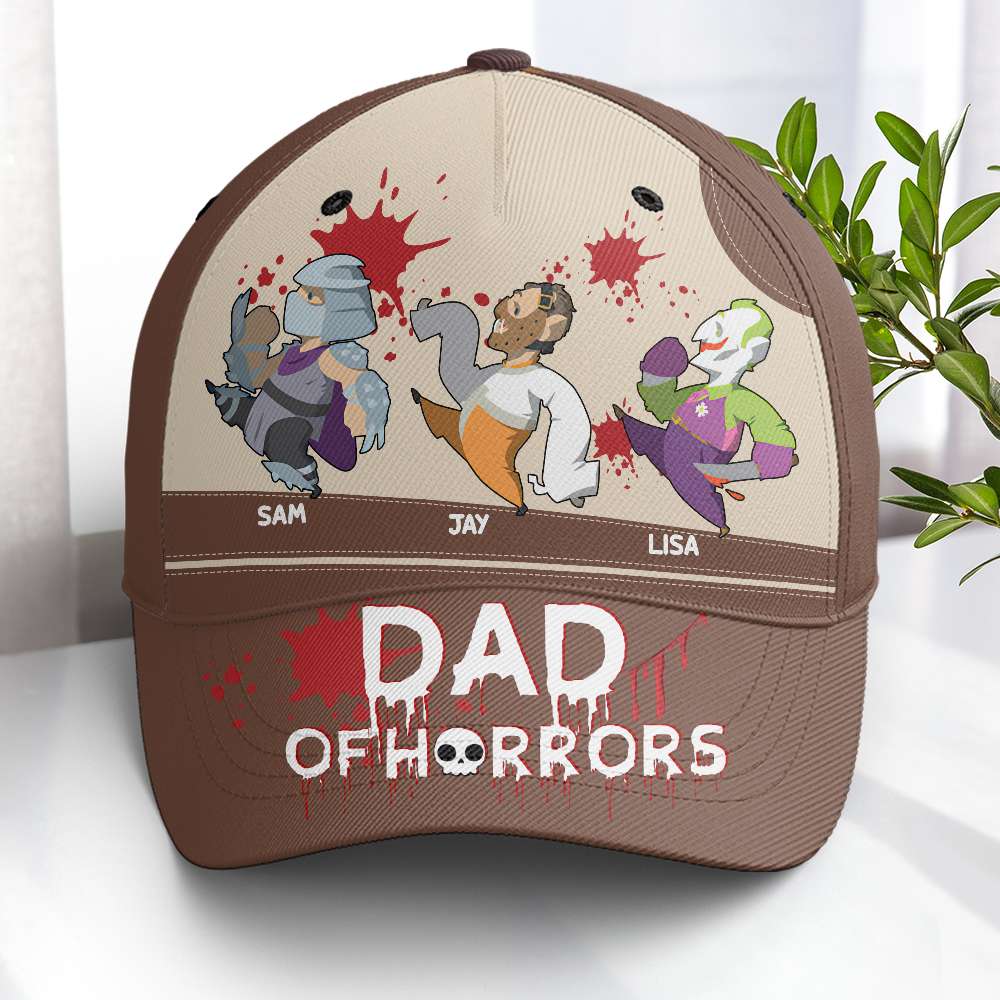 Personalized Horror-Themed Dad Cap