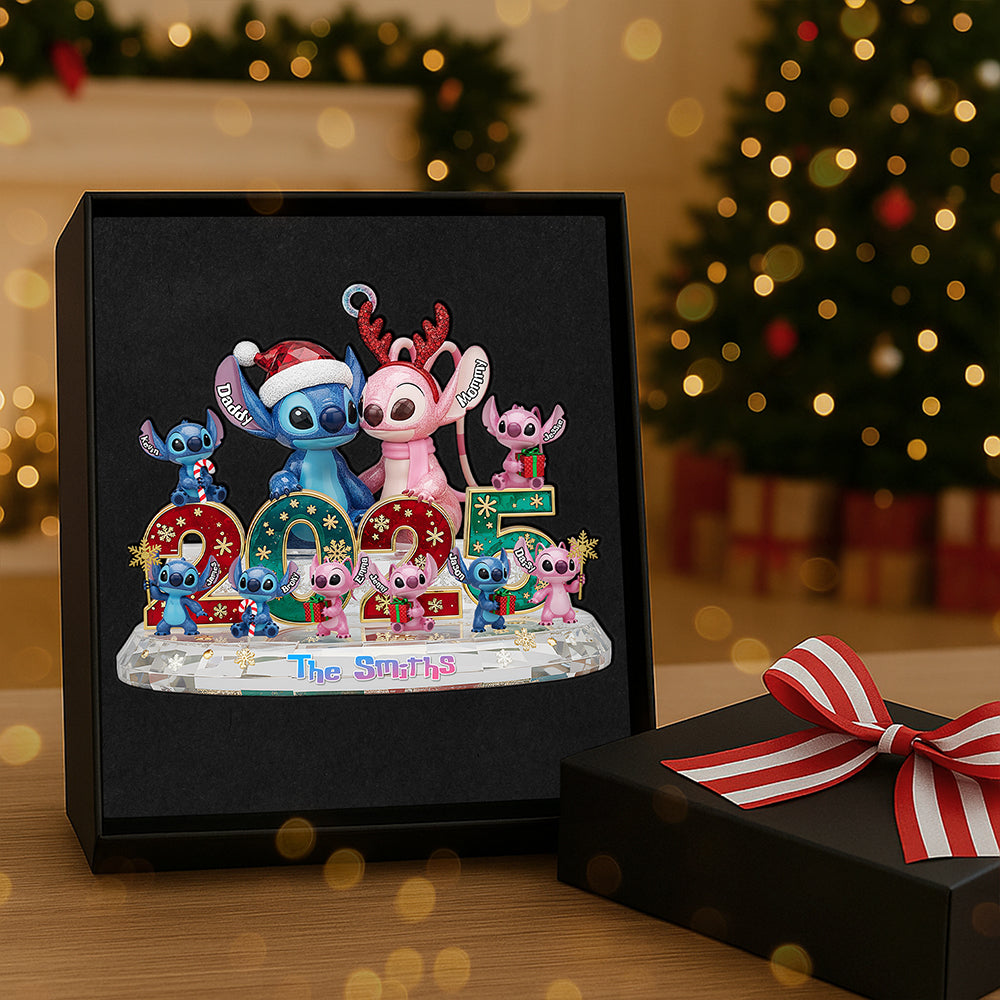 "Celebrate Family Togetherness!" - Family Crystal Custom Shape Acrylic Ornament - Personalized Gift for Family, Friends, Parents, and Loved Ones Ornament PopCulturePrints