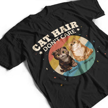 Load image into Gallery viewer, Spread Love Like Cat Hair - Personalized T Shirt for Cat Lovers T-shirt PopCulturePrints
