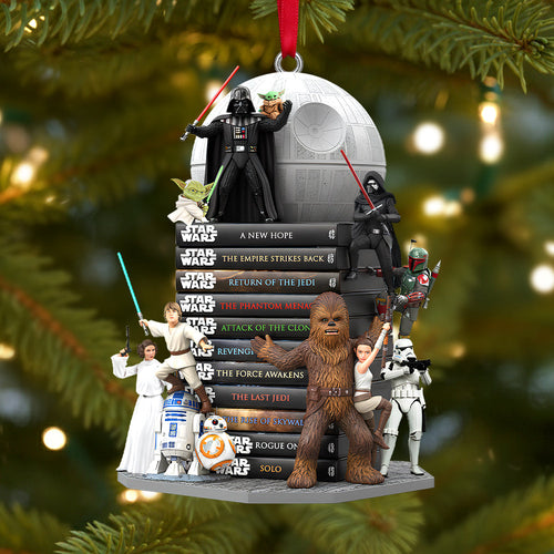 Epic Star Wars Acrylic Ornament - Personalized Christmas Gift for Fans and Collectors Ornament PopCulturePrints