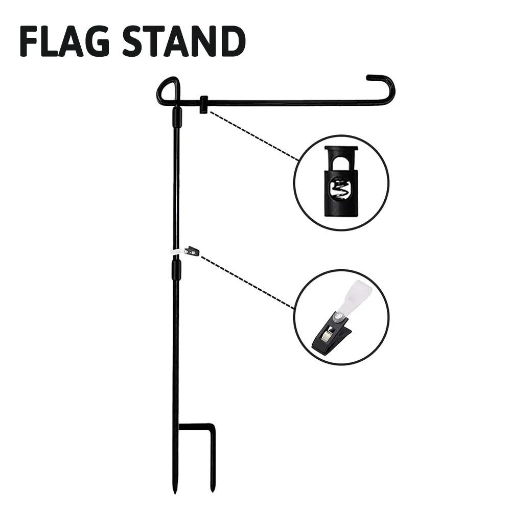 "Somewhat Welcome... Depends on Who You Are" - Personalized Flag Flag PopCulturePrints