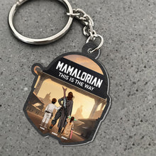 Load image into Gallery viewer, Custom Mamalorian Keychain - Perfect Gift for Moms Keychains PopCulturePrints
