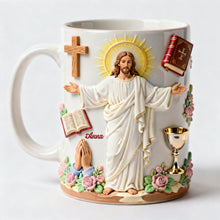 Load image into Gallery viewer, Faith in Christ Coffee Mug - Personalized Gift for Believers Coffee Mug PopCulturePrints
