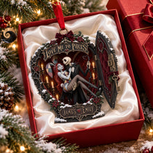 Load image into Gallery viewer, Love Me To Pieces Christmas Ornament - Personalized Gifts For Couple 03halu081026 Ornament PopCulturePrints
