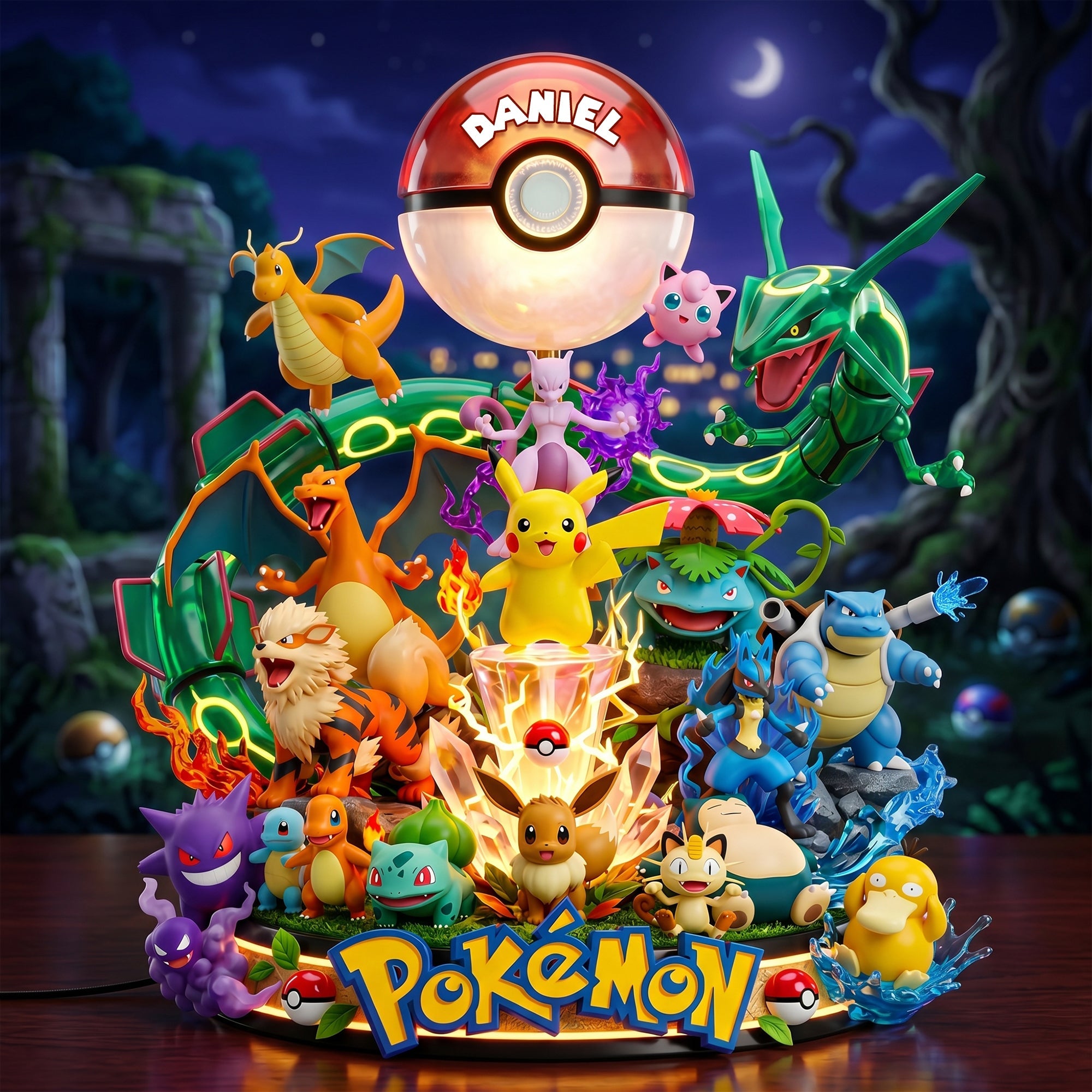 "Catch 'Em All in Style!" Adventure Light Box - Personalized Gifts for Fantasy Lovers