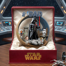 Load image into Gallery viewer, #1 Dad: The Ultimate Father's Day Gift - Personalized Acrylic Plaque for Dads and Grandpas Shaped Plaques PopCulturePrints
