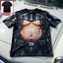 Load image into Gallery viewer, Embrace Your Dark Side in Style - Dark Space Armor Funny 3D Shirt - Personalized Gift for All Occasions AOP Products PopCulturePrints
