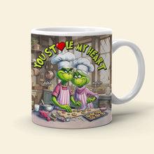 Load image into Gallery viewer, Custom &#39;You Stole My Heart&#39; Couple Mug - Perfect Valentine&#39;s Day Gifts Coffee Mug PopCulturePrints
