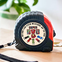 Load image into Gallery viewer, Super Dad Personalized Tape Measure - Unique Gift for Father&#39;s Day Tape Measures PopCulturePrints
