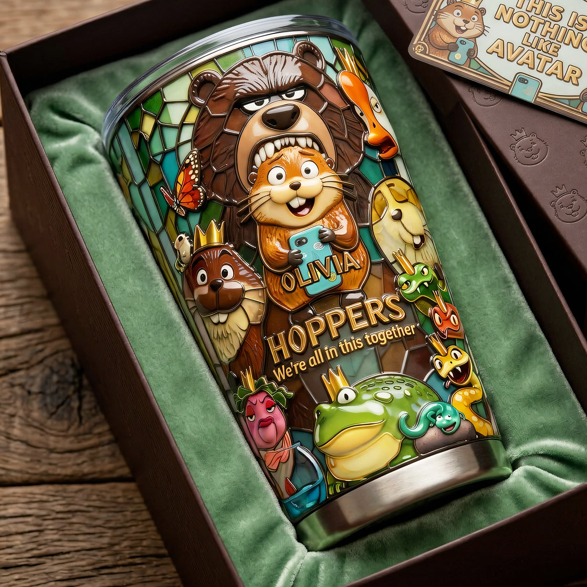 We're All in This Together Tumbler - Personalized Gift for Friends and Family Tumbler Cup PopCulturePrints