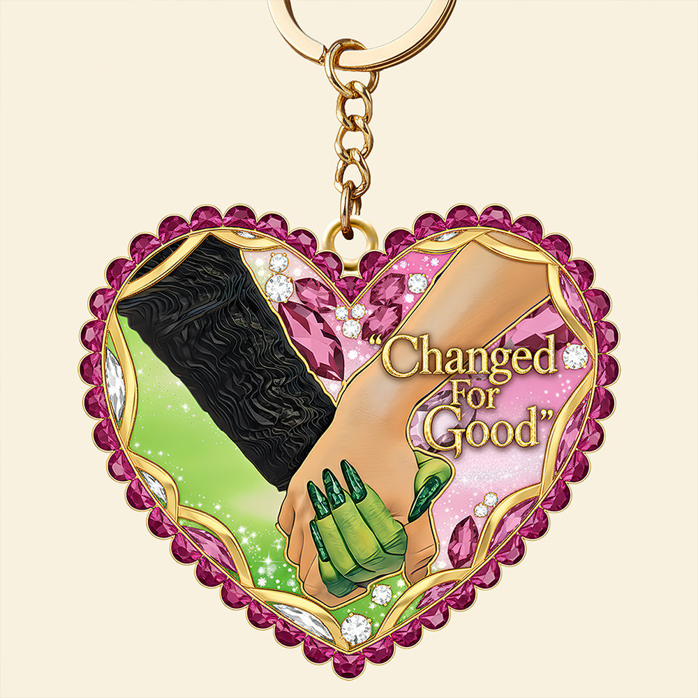 Changed For Good - Eternal Friendship Keychain | Personalized Gifts for Friends Keychains PopCulturePrints