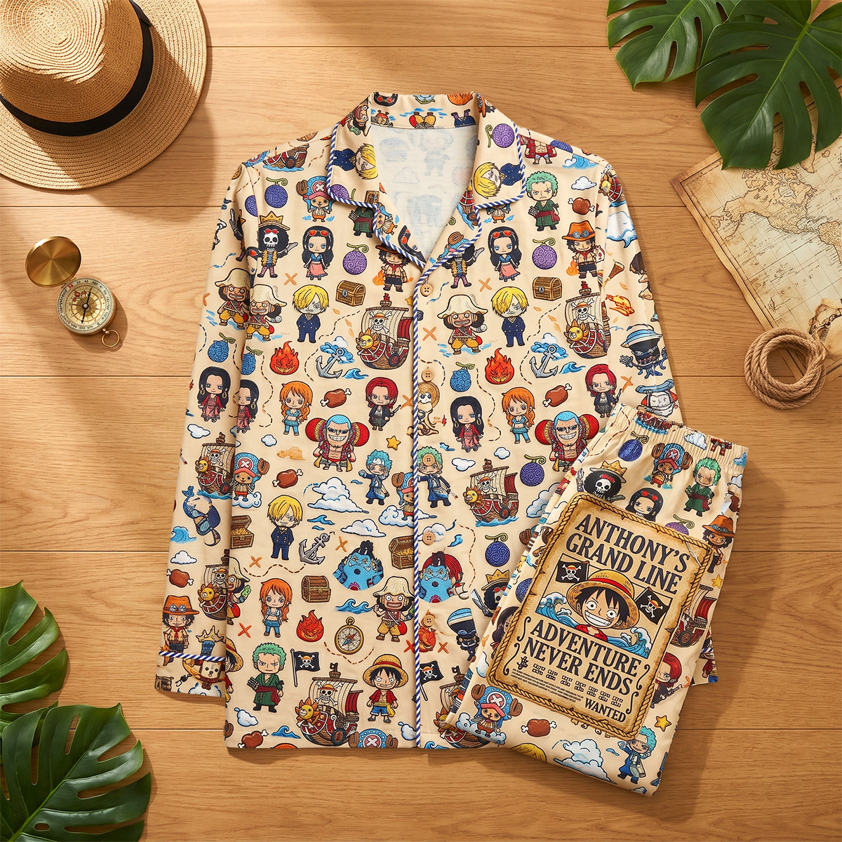 Adventure Awaits! Ocean Adventure Pajama - Personalized Gift for All Ages
