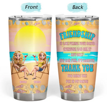 Load image into Gallery viewer, Thank You For Being The Pee In My Pants - Personalized Tumbler for Best Friends Tumbler PopCulturePrints
