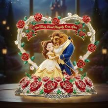 Load image into Gallery viewer, Dance Into Forever: Personalized Dancing Couple Acrylic Light Box Light Box PopCulturePrints
