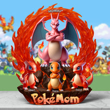 Load image into Gallery viewer, &quot;Ignite Your Mother&#39;s Love with our Fire Dragon Mom Plaque&quot; - Personalized Gift for Mom, Grandma, and More Shaped Plaques PopCulturePrints
