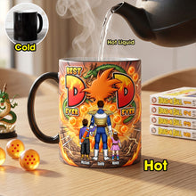 Load image into Gallery viewer, Best Dad Ever - Legend Fighter Magic Ceramic Coffee Mug - Personalized Gift for Dad and Grandpa Coffee Mug PopCulturePrints
