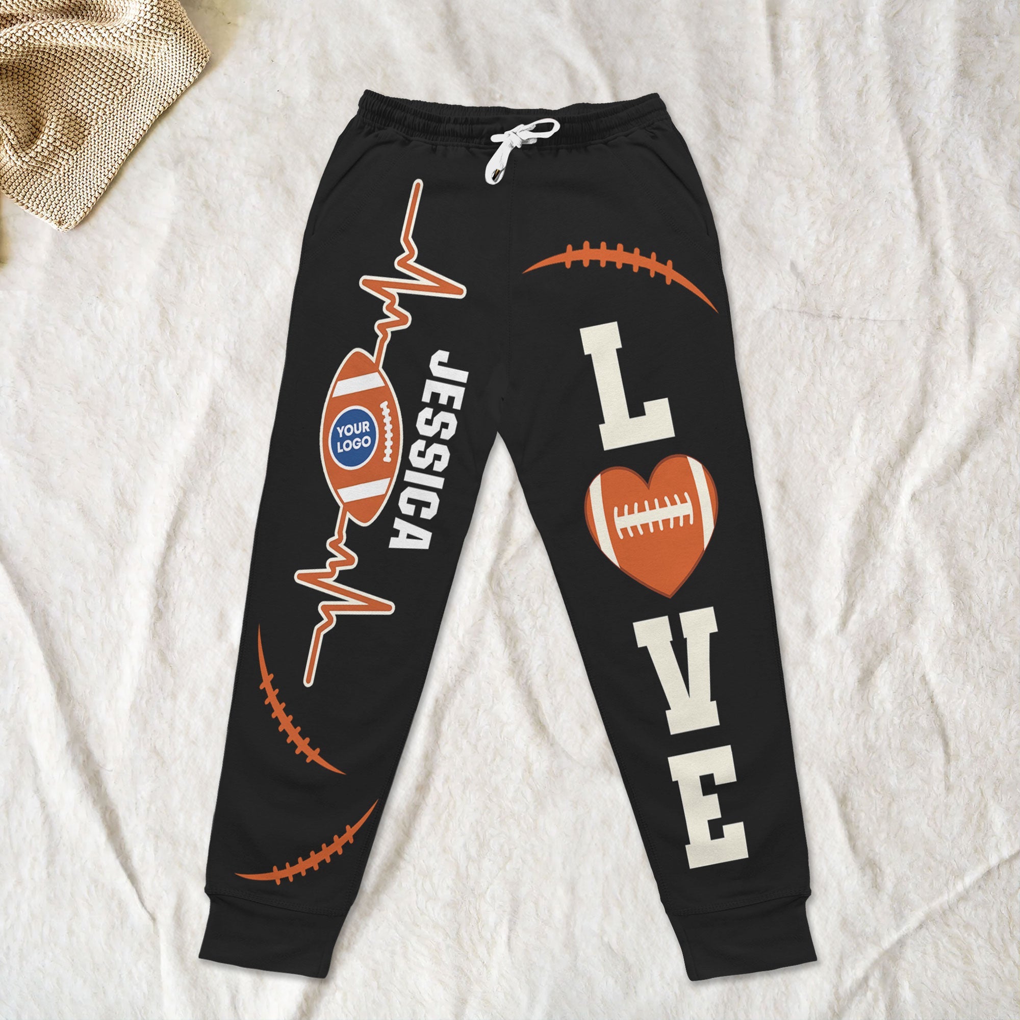 Personalized Football Lover Sweatpants