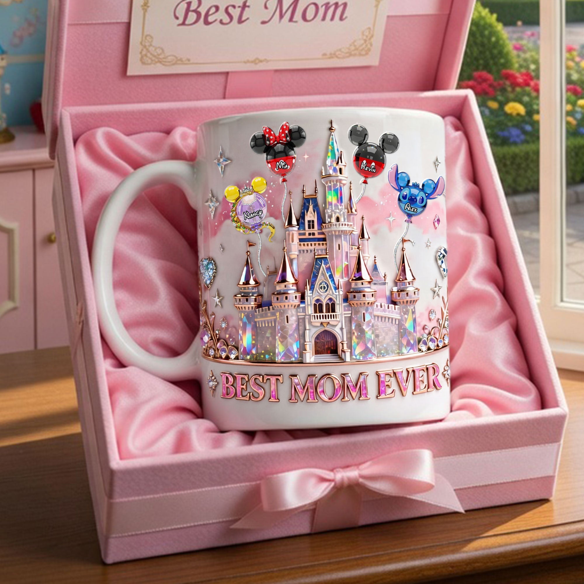 Best Mom Ever – A Heartfelt Personalized Coffee Mug for All Moms Coffee Mug PopCulturePrints