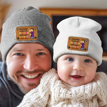 Load image into Gallery viewer, You&#39;re Doing A Great Job Mommy - Personalized Beanie - A Perfect Gift for Moms and Grandmas Beanie PopCulturePrints
