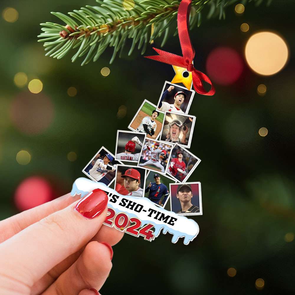 2024 Custom Baseball Photo Ornament for Fans Ornament PopCulturePrints