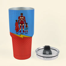 Load image into Gallery viewer, Personalized Superhero Family Tumbler Cup Tumbler Cup PopCulturePrints
