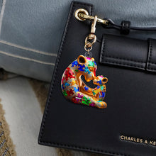 Load image into Gallery viewer, Embrace the Joy: Personalized Lion Keychain for Autism Moms Keychains PopCulturePrints
