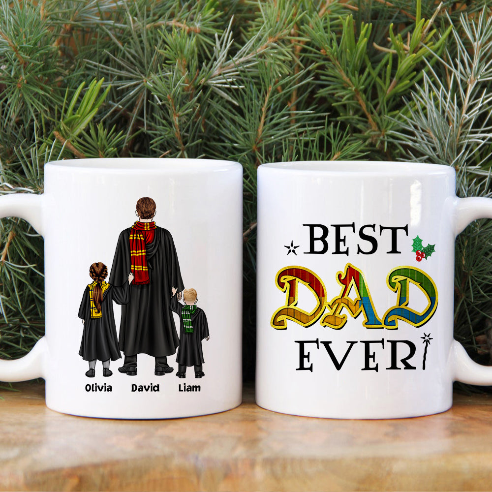 Personalized Magic Family Christmas Mug - Best Mom Ever Coffee Mug PopCulturePrints