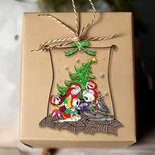 Load image into Gallery viewer, Personalized Family Horror-Themed Christmas Ornament
