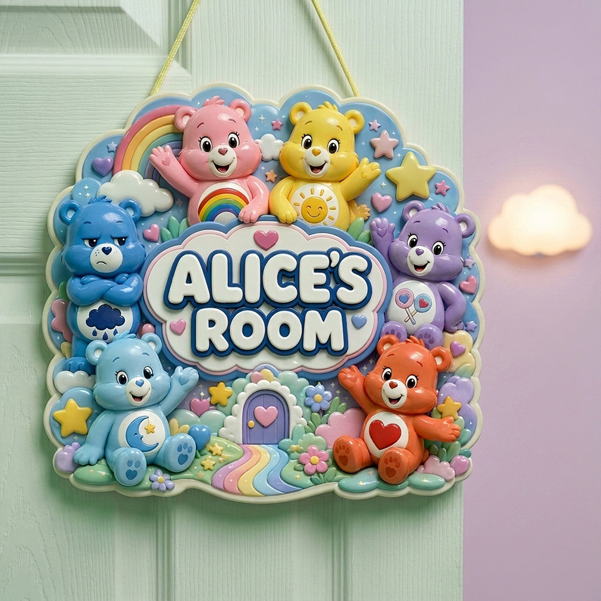 Little Dreamer Acrylic Sign - Personalized Gifts For Kids 02NATA130726 Acrylic Sign PopCulturePrints
