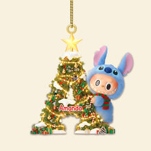 Load image into Gallery viewer, Celebrate Christmas with Amanda - Personalized Acrylic Ornament Ornament PopCulturePrints
